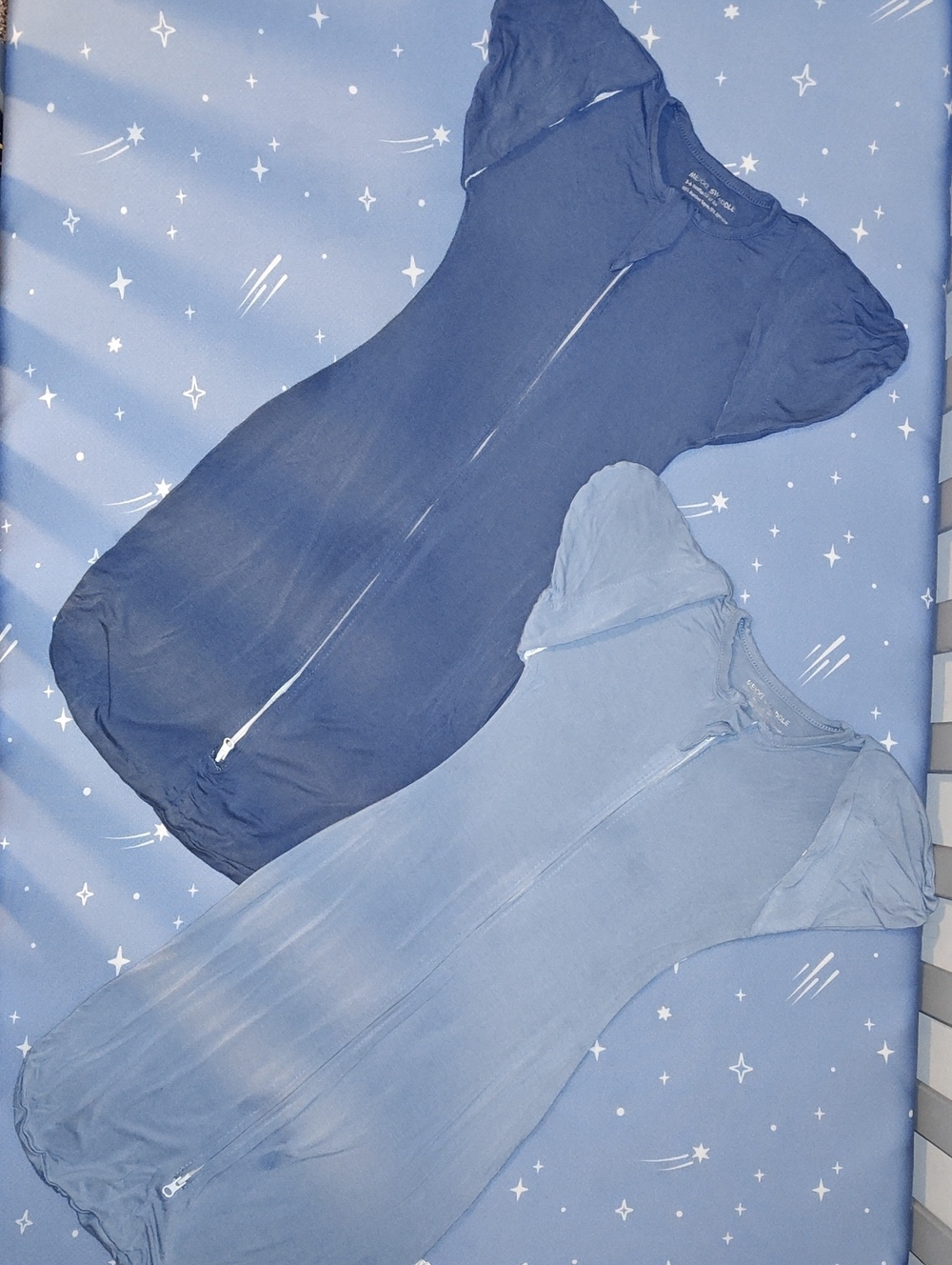 Mexxi Velcro Swaddle- Blue Set Of 2